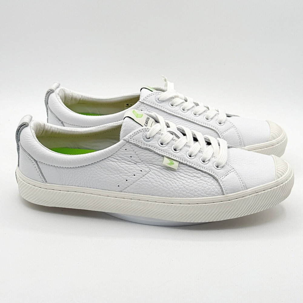 Cariuma OCA Low White Leather / Size 12 Mens / New no box